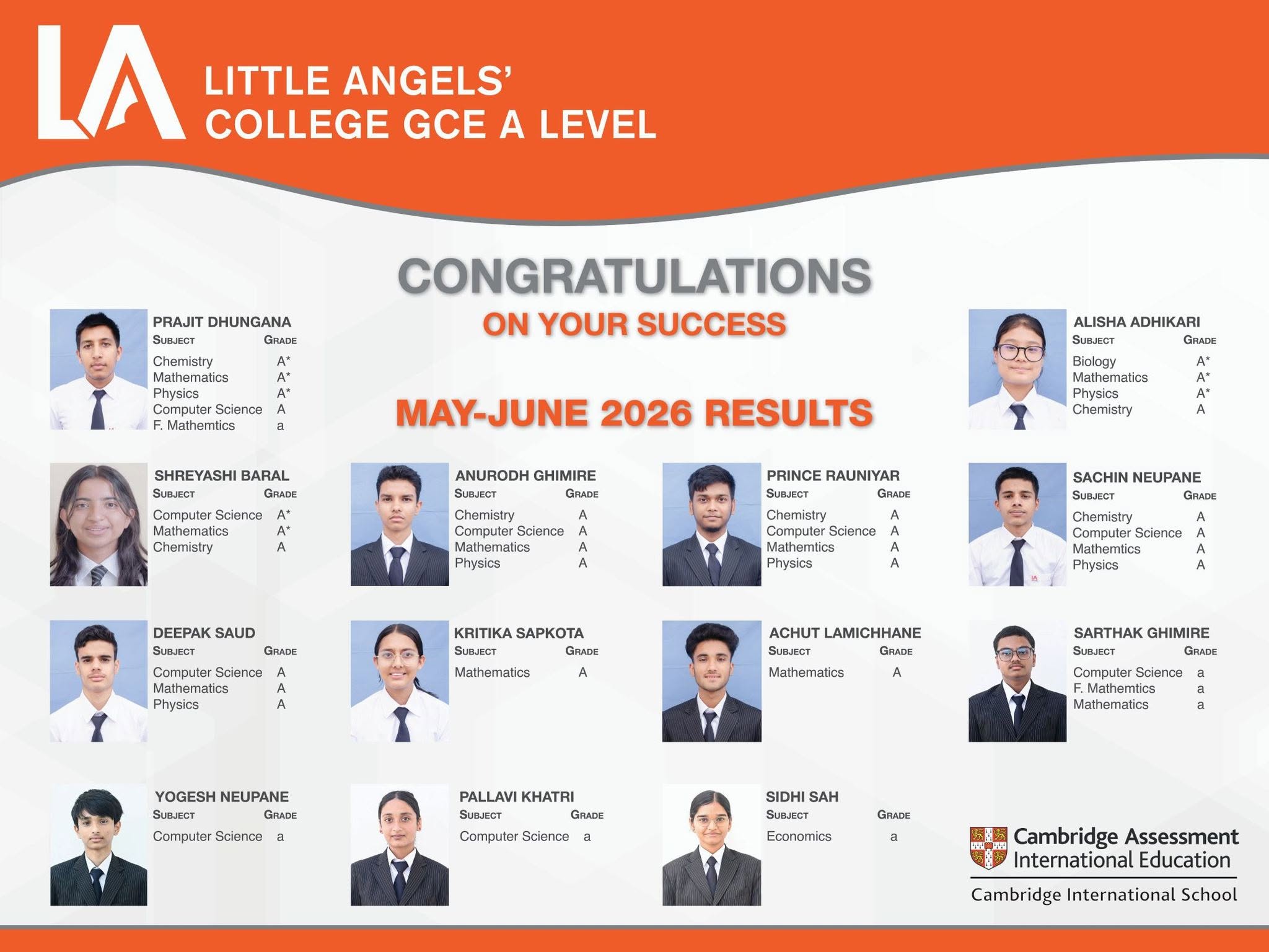 Celebrating Academic Excellence!
